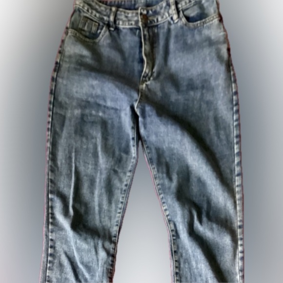 High Waist Stone Washed Mom Jeans by Shein | Size Medium - Picture 2 of 9